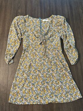 Lush Floral Mini Dress